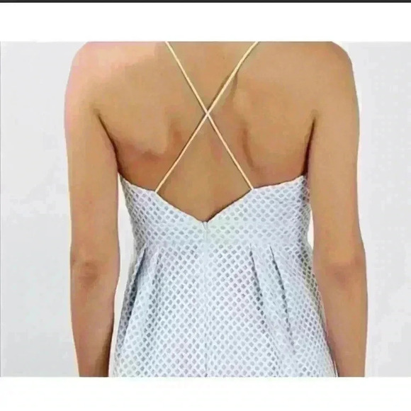 NWOT TOPSHOP Dresse | Lace Overlay Spagetti Strap Flare Hem Size 8 - Picture 2 of 10